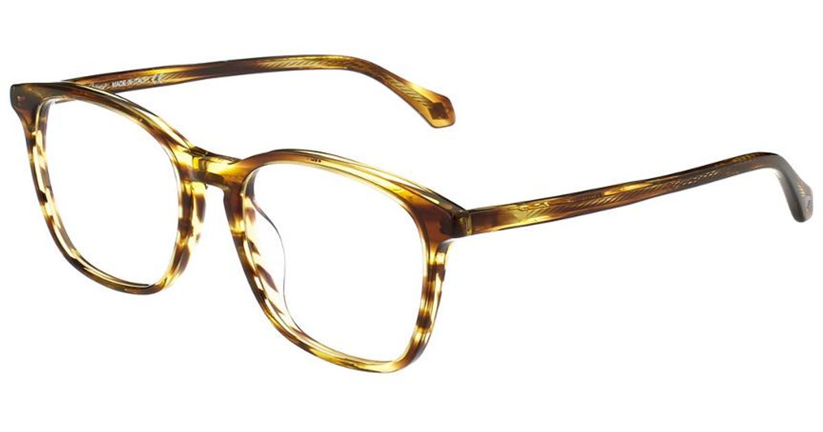 GOLD Eyeglasses Brioni BR 0037 O 002 AVANA