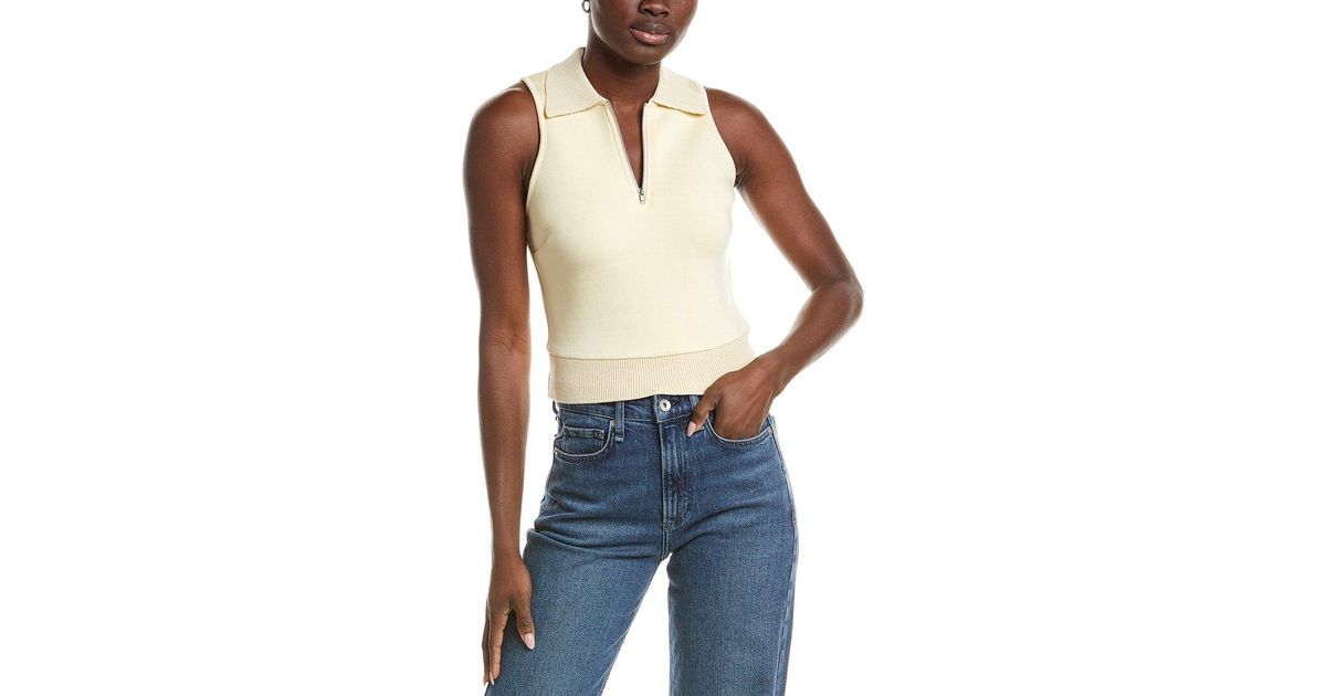 DH New York Carmela Top in Blue | Lyst