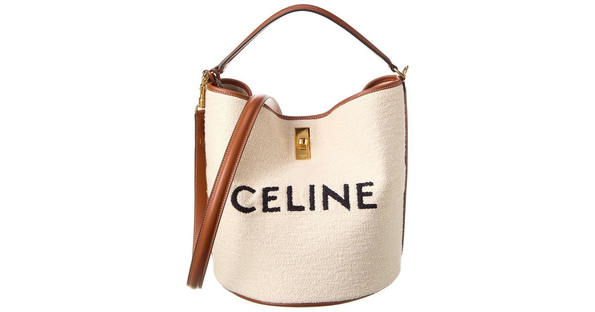 Celine Soft 16 Bag Large Tan in Smooth Calfskin Leather with Gold-tone - US
