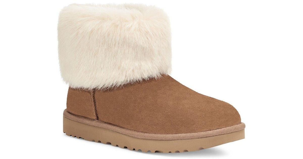 UGG Mini Blakely Suede Bootie in Chestnut (Brown) - Save 1% | Lyst