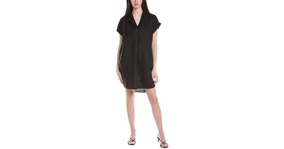 pinstripe linen sleeveless dress Linen Striped Sleeveless Dress | Summer Dress