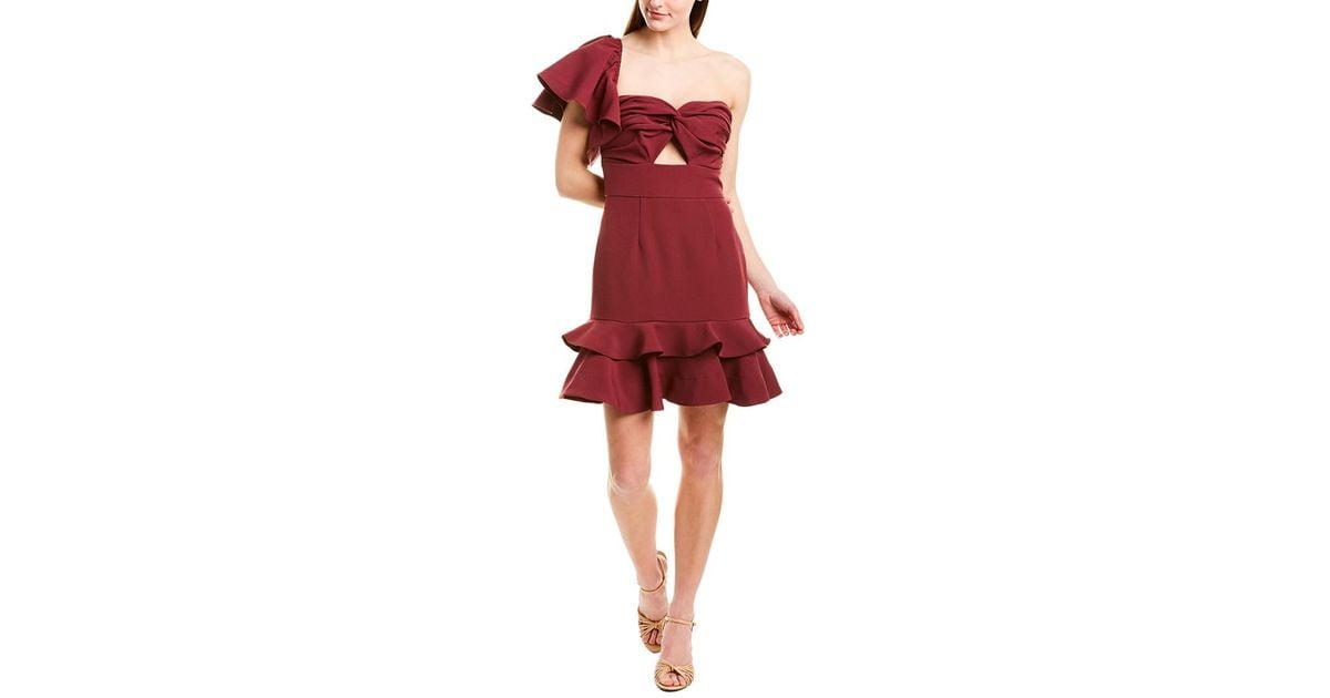 keepsake red dress