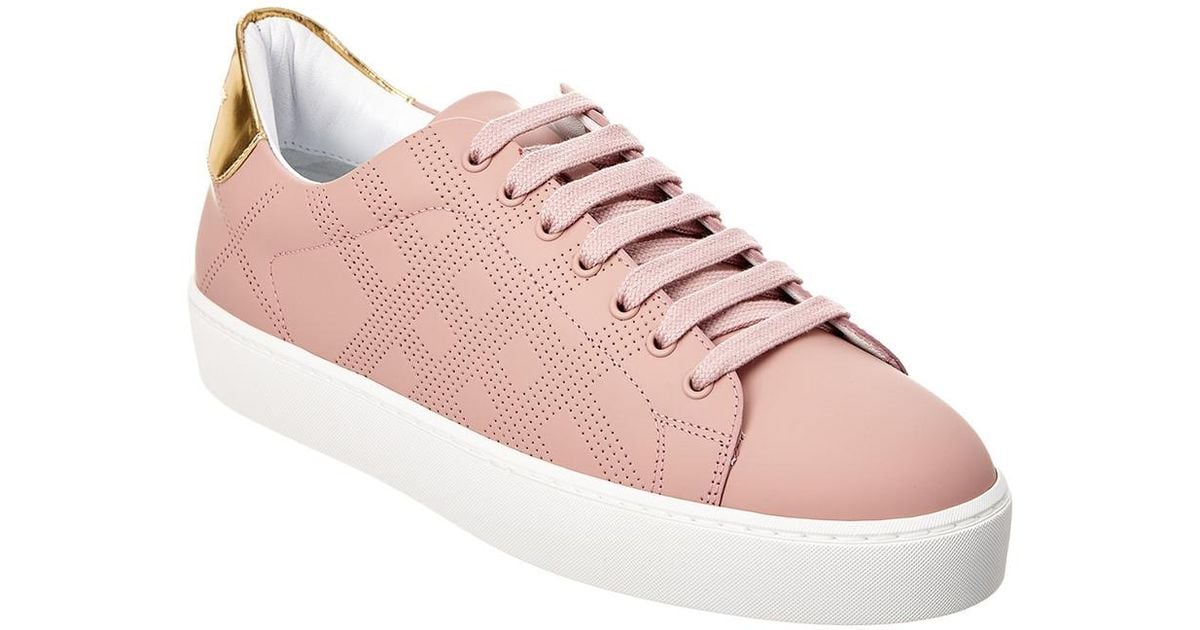 burberry sneakers pink