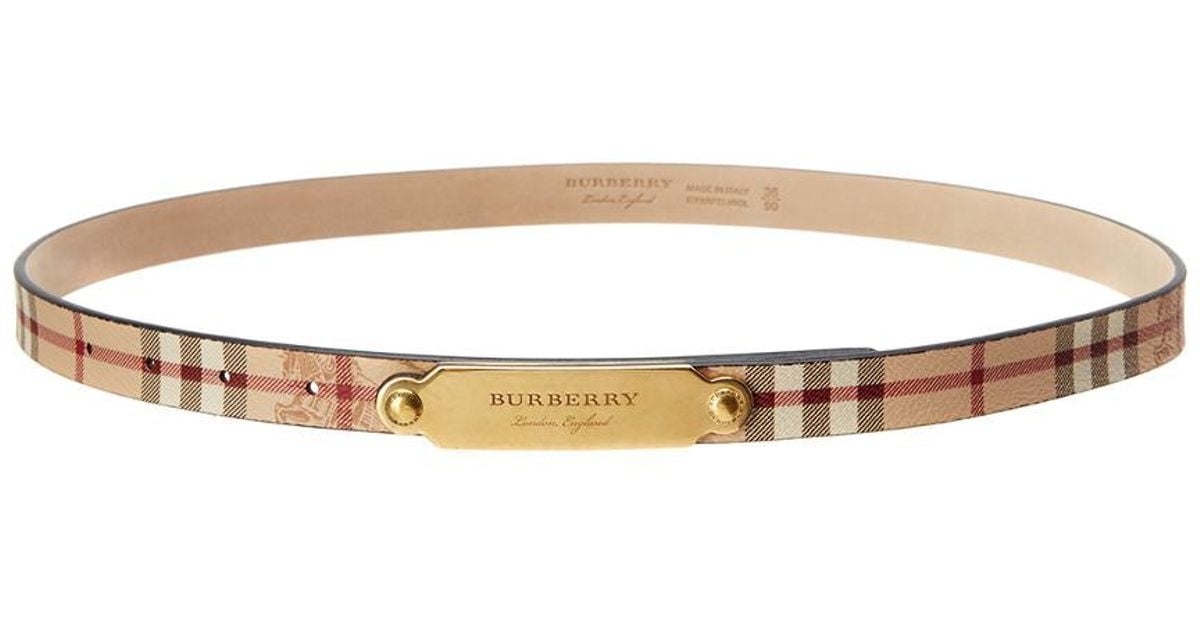 burberry womens belt