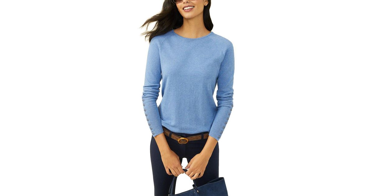 J.McLaughlin Jamey Sweater in Blue Lyst