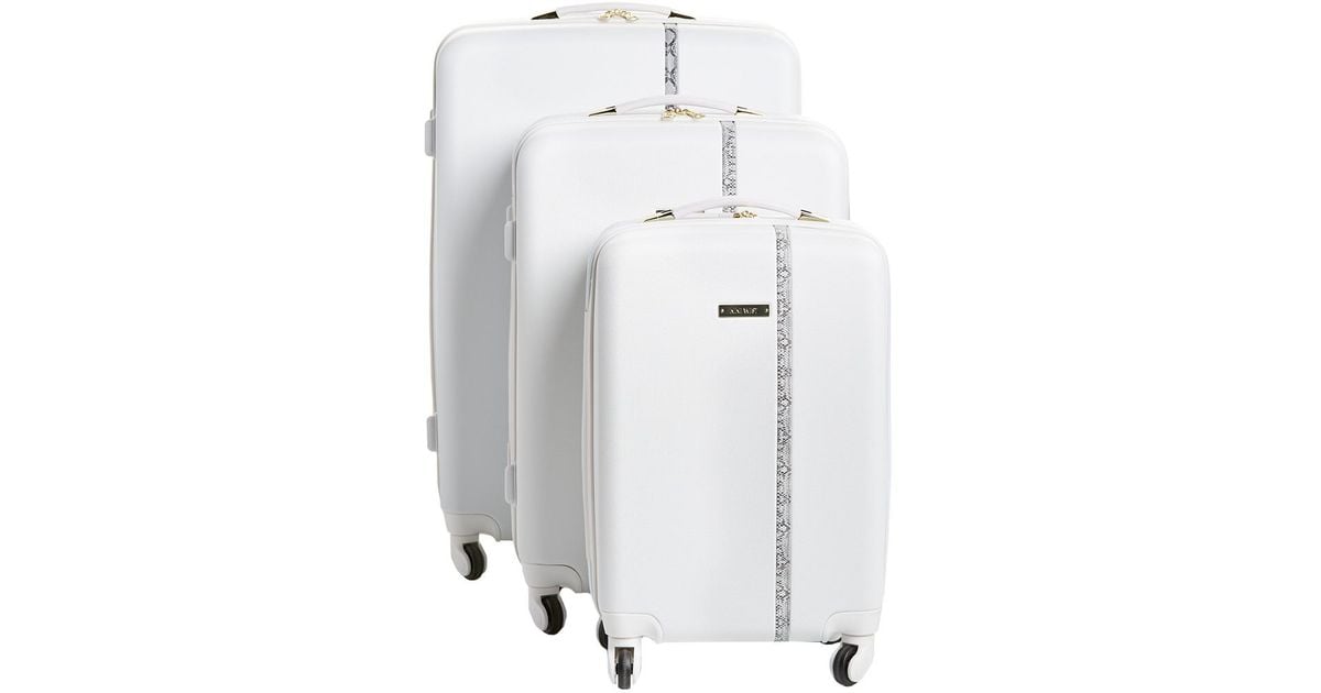 Nine West Noelle 3pc Hardside Luggage Set in Gray | Lyst