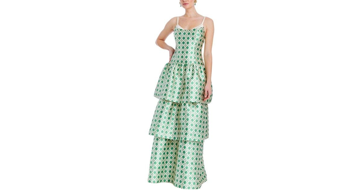 mestiza Ellison Convertible Gown in Green | Lyst mestiza Ellison Convertible Gown in Green | Lyst
