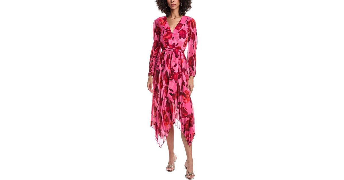 Radiant Blossom Midi Dress