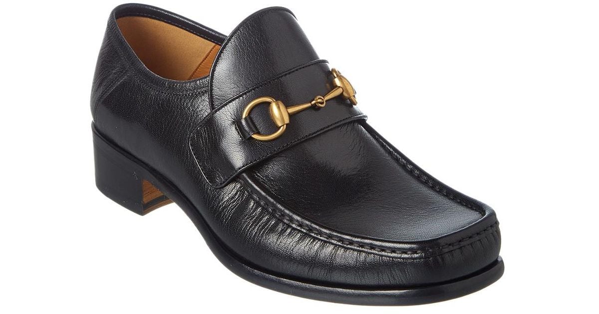 Gucci Vegas Horsebit Leather Loafer in 