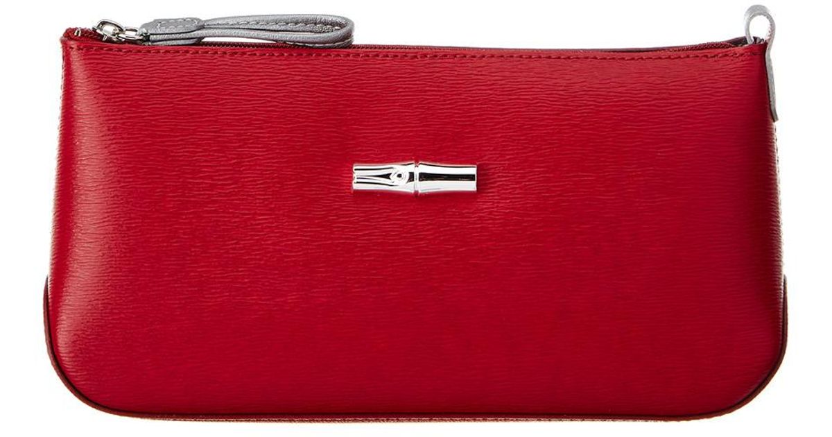 longchamp roseau pouch