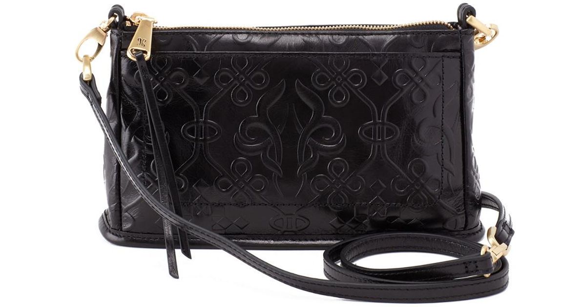 hobo cadence leather crossbody bag