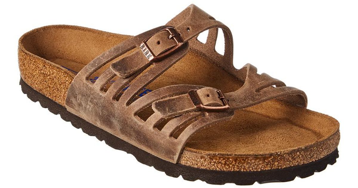 birkenstock granada oiled leather
