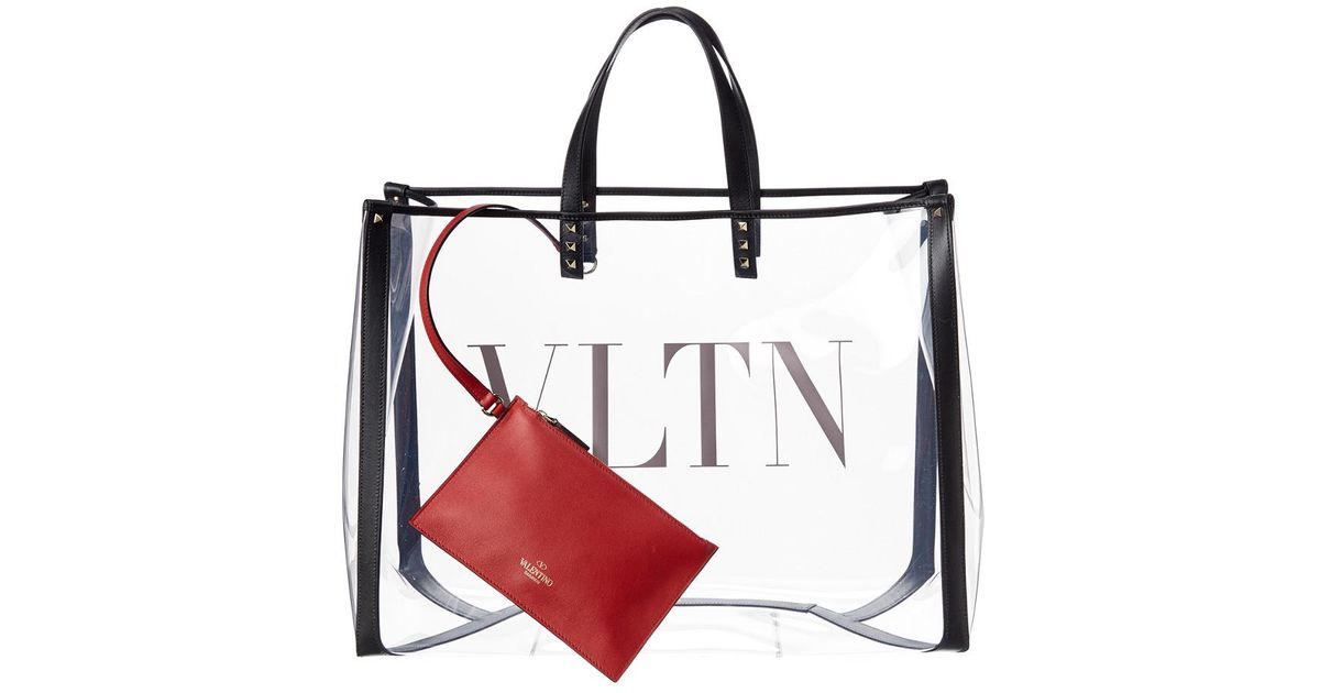 valentino pvc tote