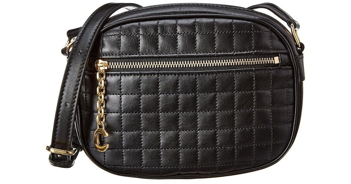 Celine C Charm Camera Bag Quilted Leather Small - ShopStyle