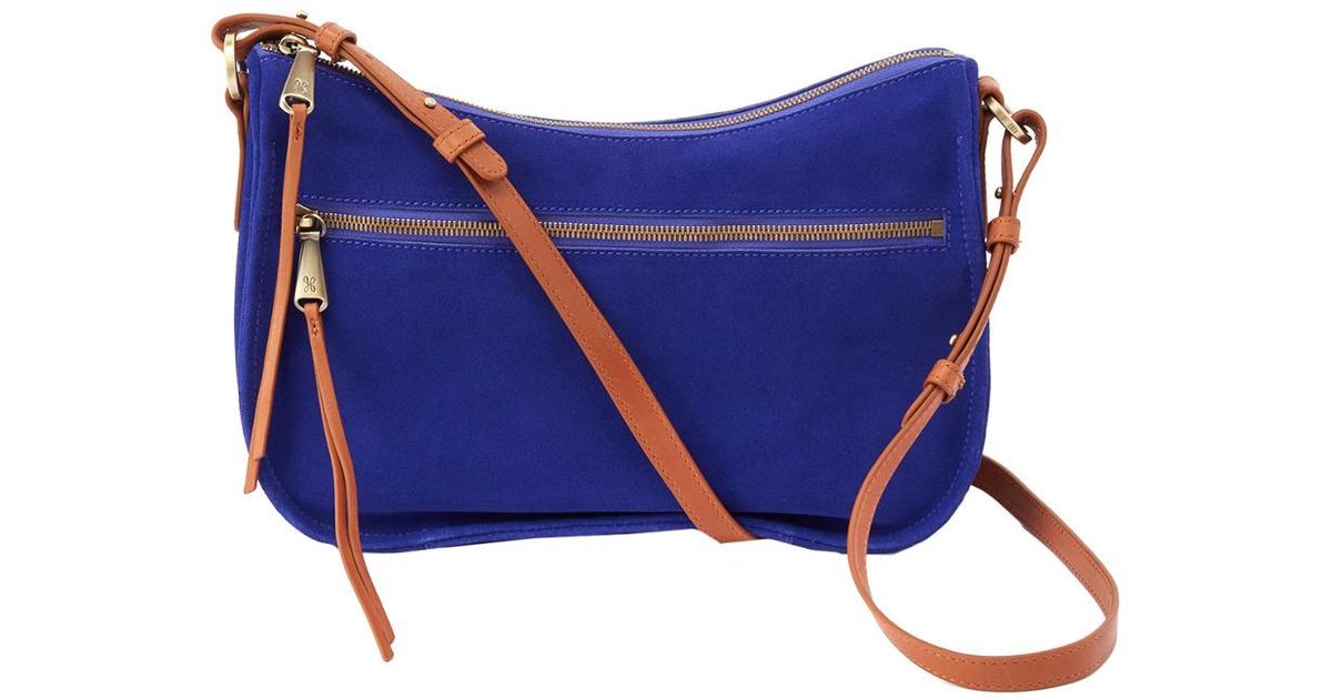 Hobo International Leather Karder Shoulder Bag in Wisteria (Blue) Lyst