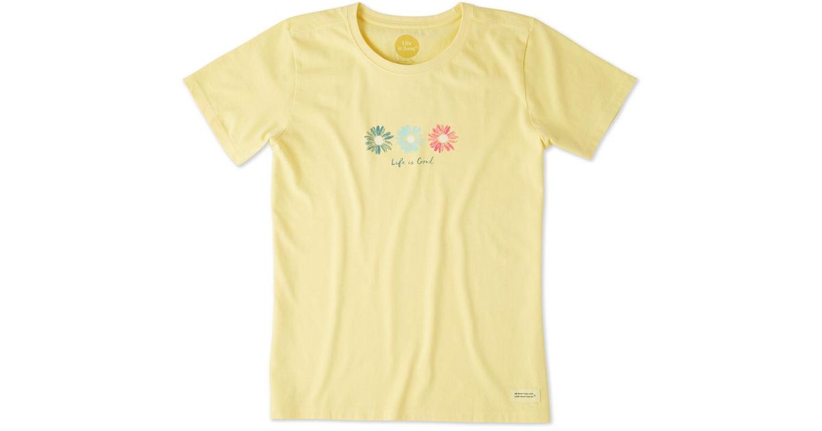 life is good yellow shirt