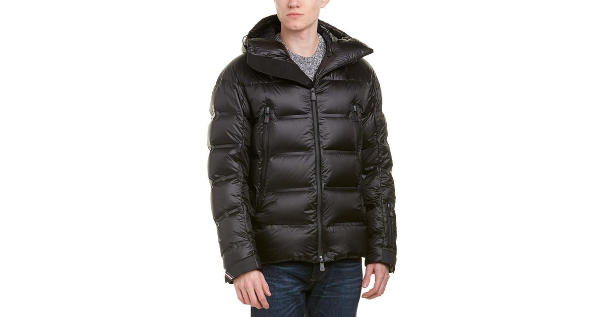 Moncler Synthetic Grenoble Sestriere Quilted Down Jacket in Black for Men -  Lyst