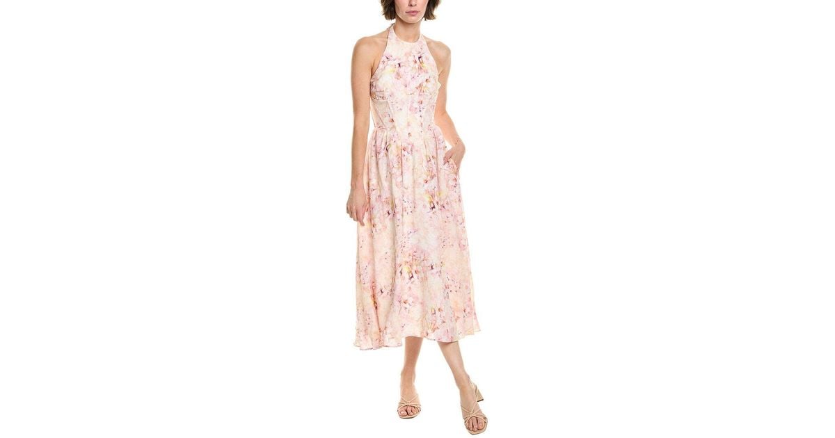 knee length dresses for ladies Bardot Rosalyn Midi Dress in Black – TrenLend main image 1