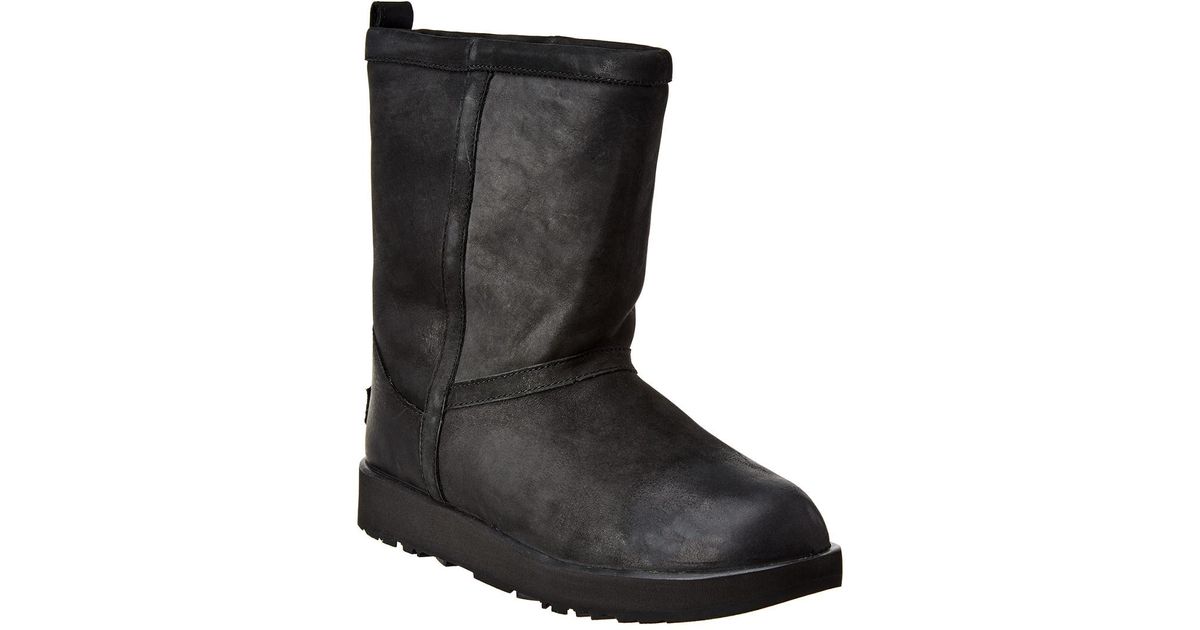 Classic Short Waterproof Leather Boot 