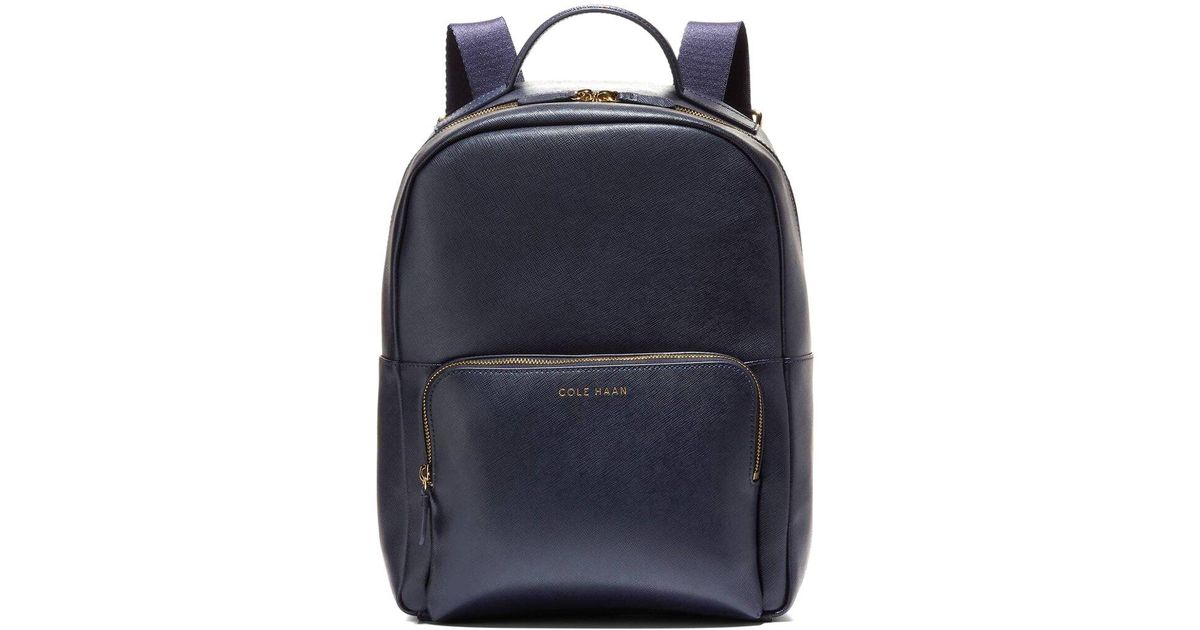 COLE HAAN Leather Delancey Backpack Men main image 3