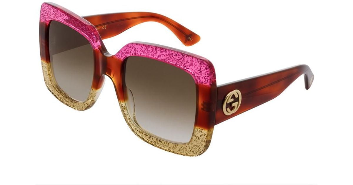 Gucci Women's Gg0083s 55mm Sunglasses 