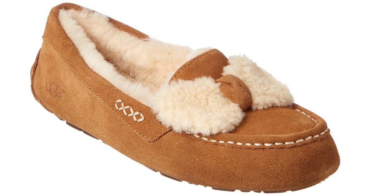 ugg women's ansley water resistant suede slipper