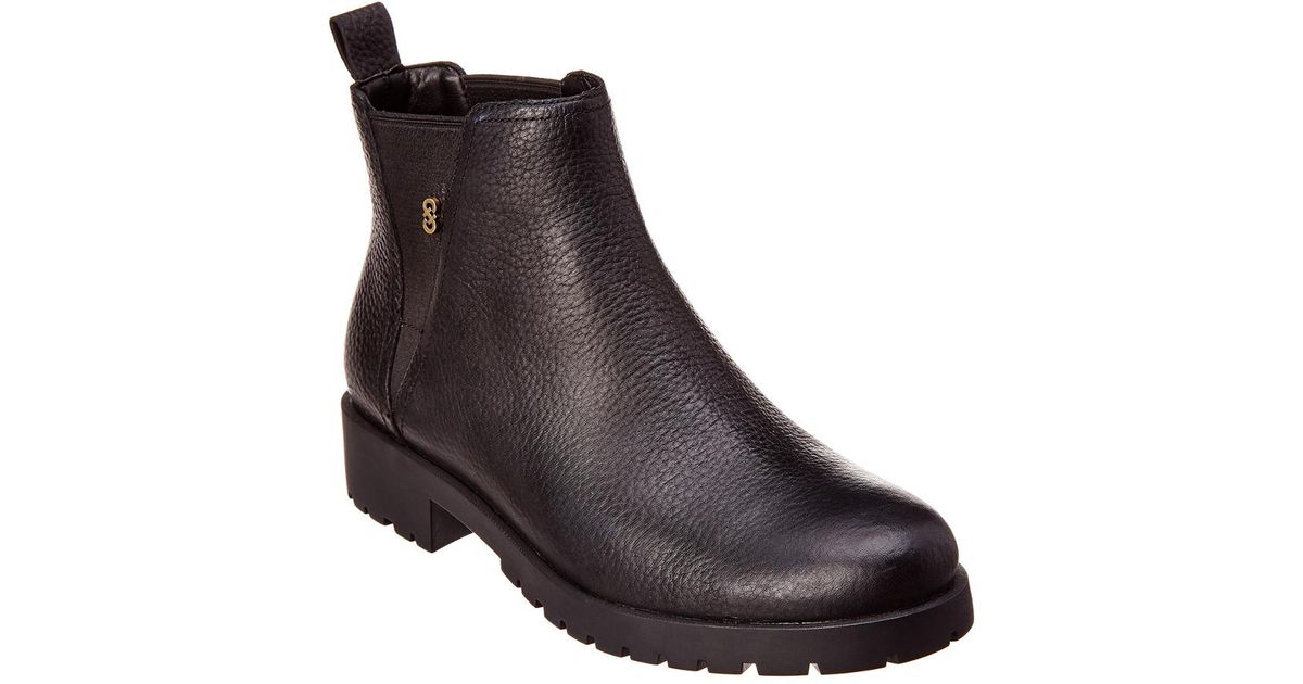 cole haan grand os calandra leather ankle boots