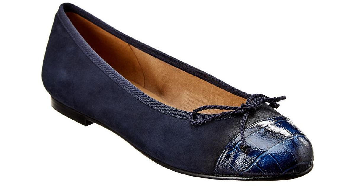 rosalind suede ballet flat