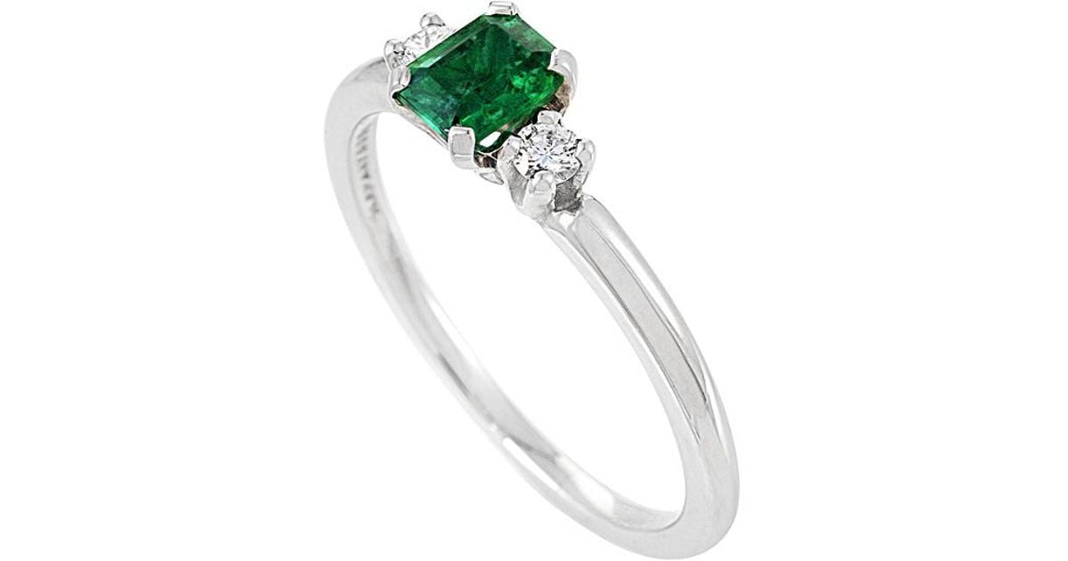 tiffany & co emerald ring