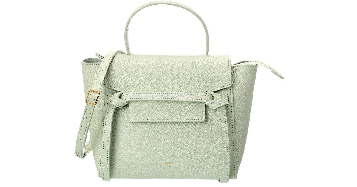 Celine belt clearance green