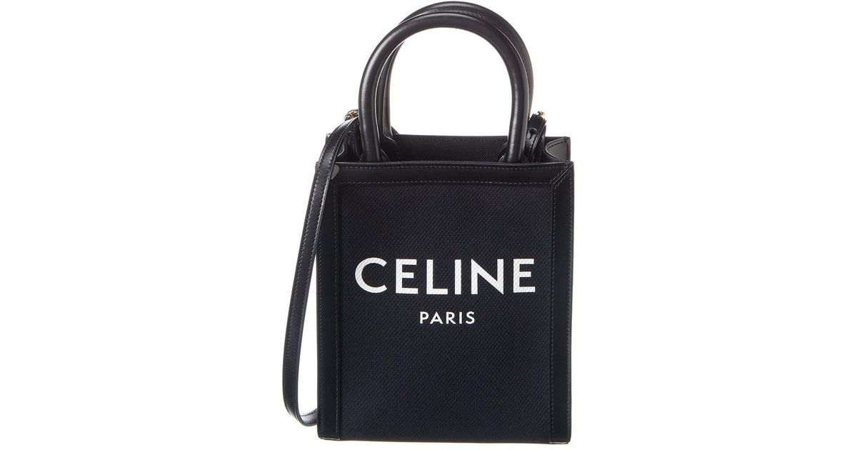 Celine Small Vertical Cabas Tote - Black Totes, Handbags - CEL258946