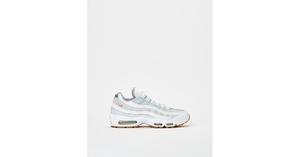 mens all white air max 95
