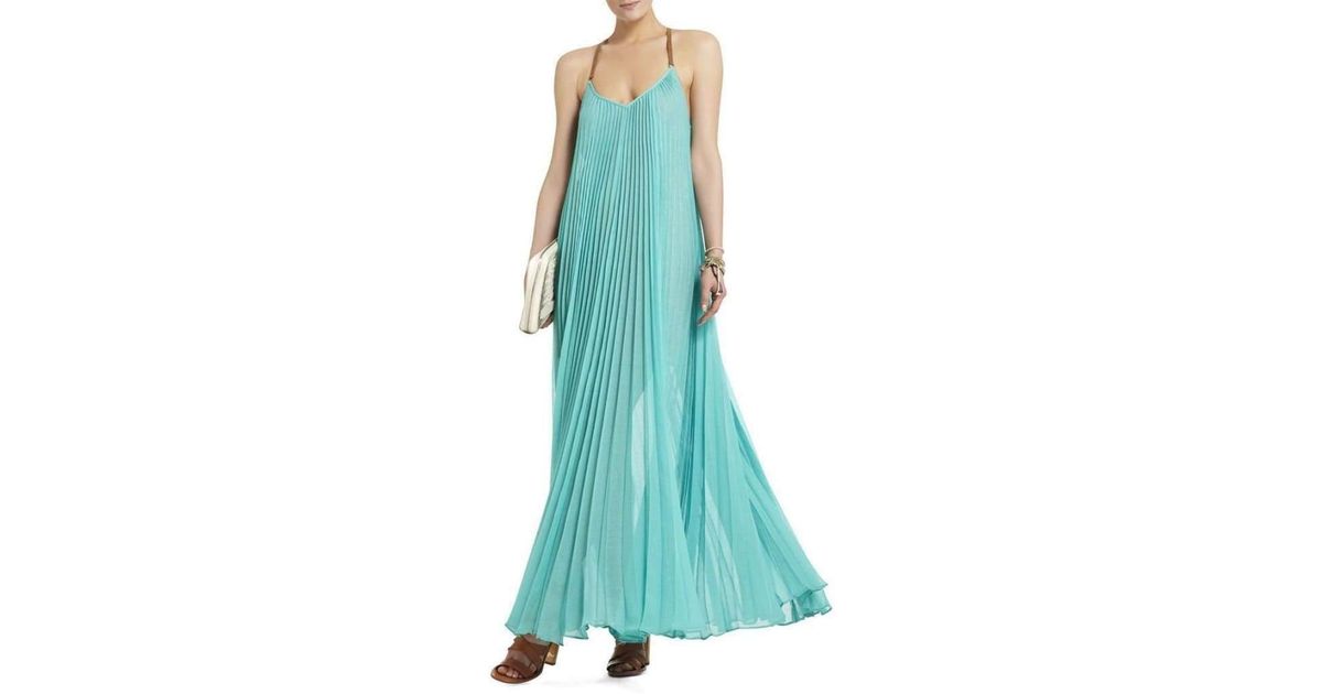 bcbg turquoise dress