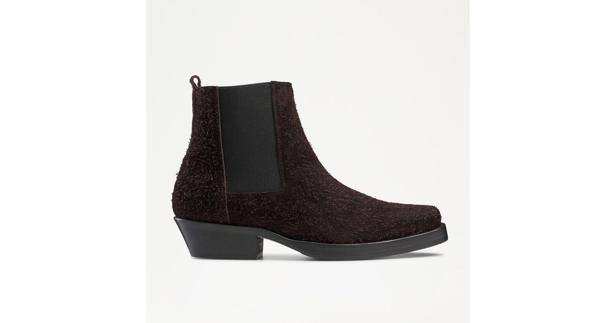 Russell Bromley Brynner Cuban Square Chisel Chelsea Boot in
