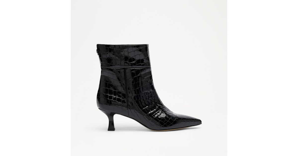 Russell Bromley Eve Sock Boot in Black Lyst UK