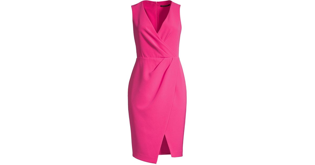 black halo nora sheath dress