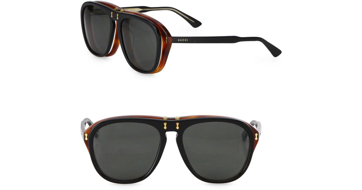 flip up gucci sunglasses
