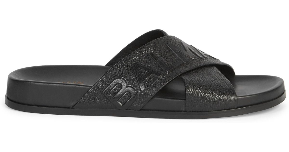 balmain flip flops