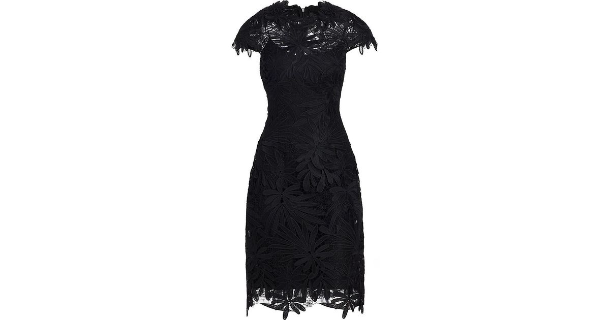 dark blue lace gown