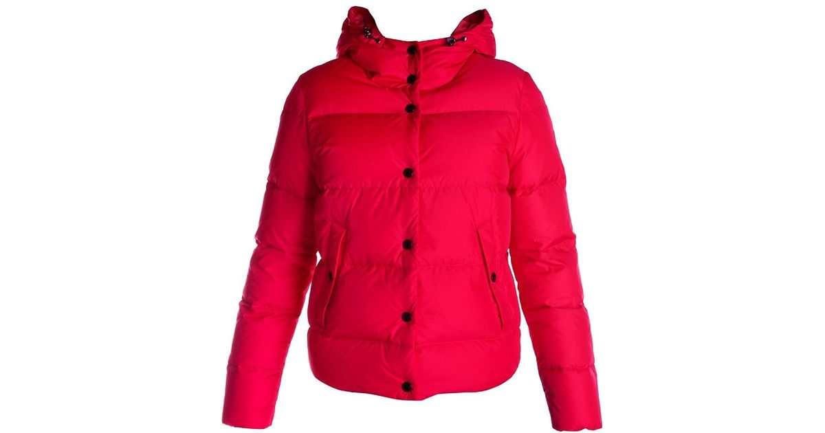 moncler lena hooded puffer jacket