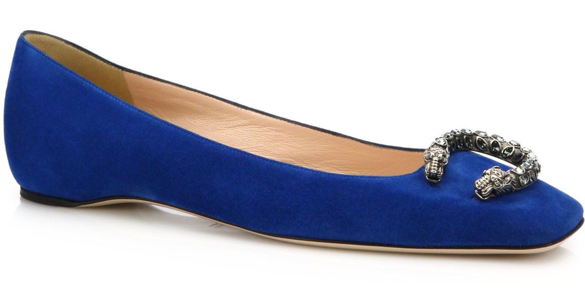 gucci dionysus flats