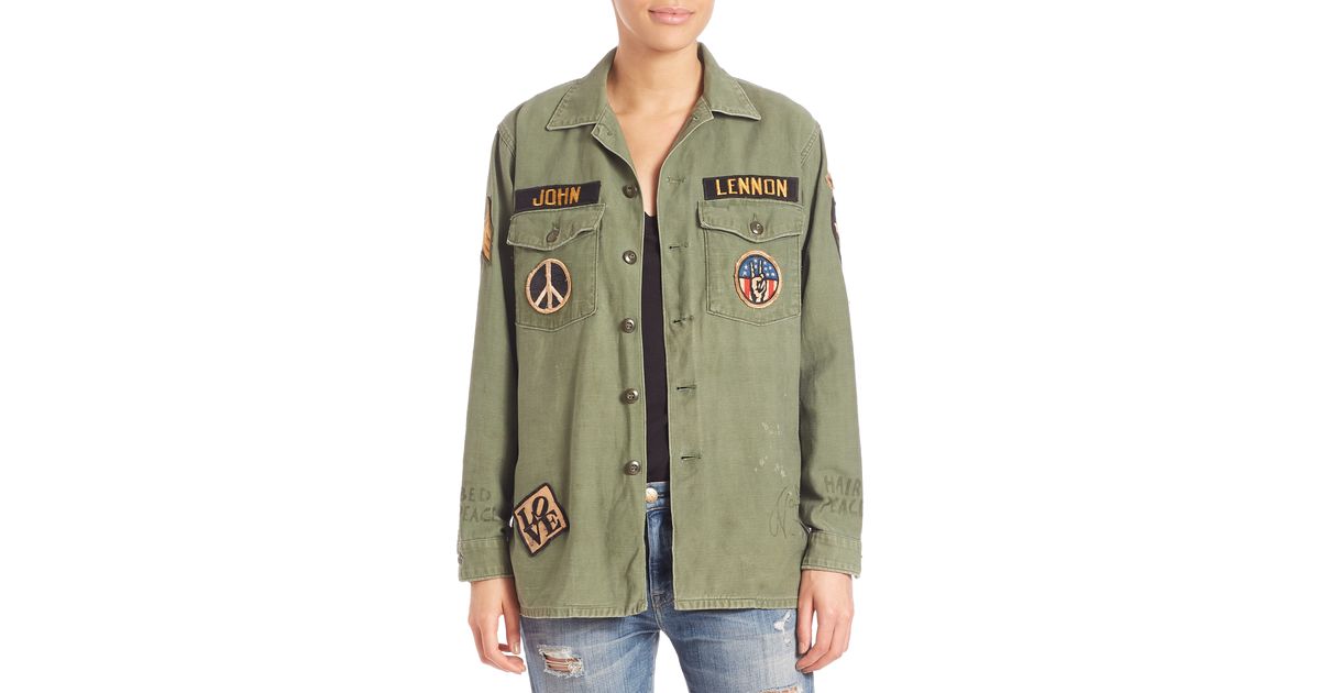LV Crop Army Jacket – Mad Made Denim