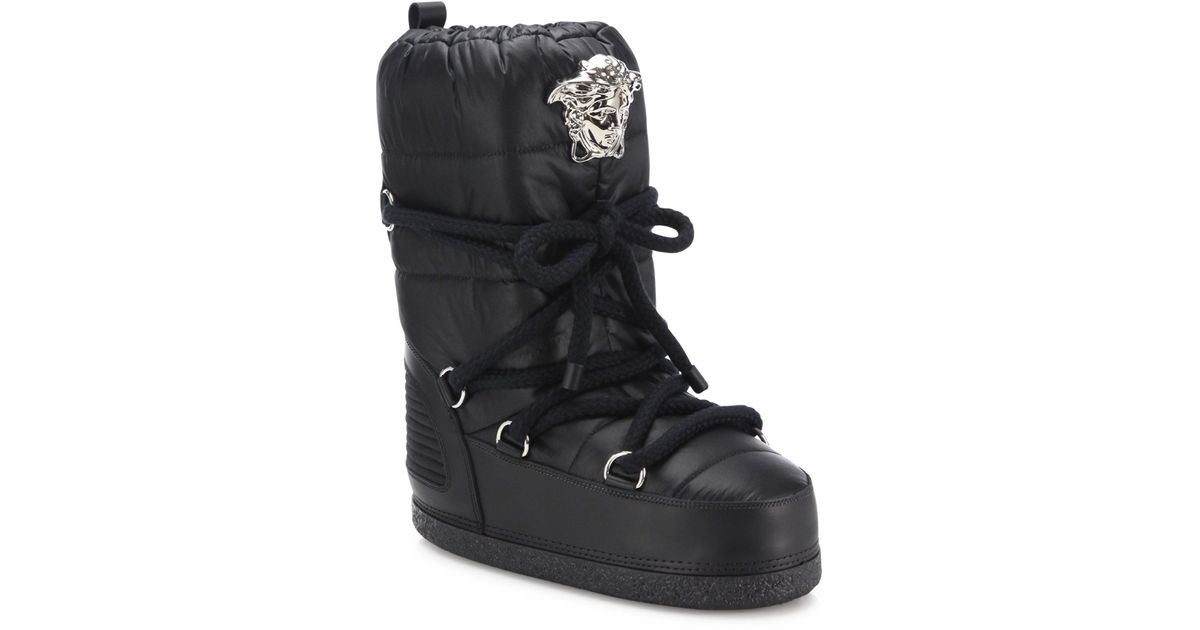 versace snow boots