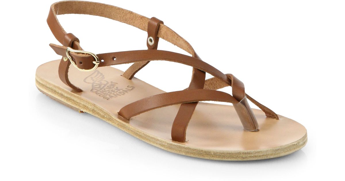 greek soft sandals