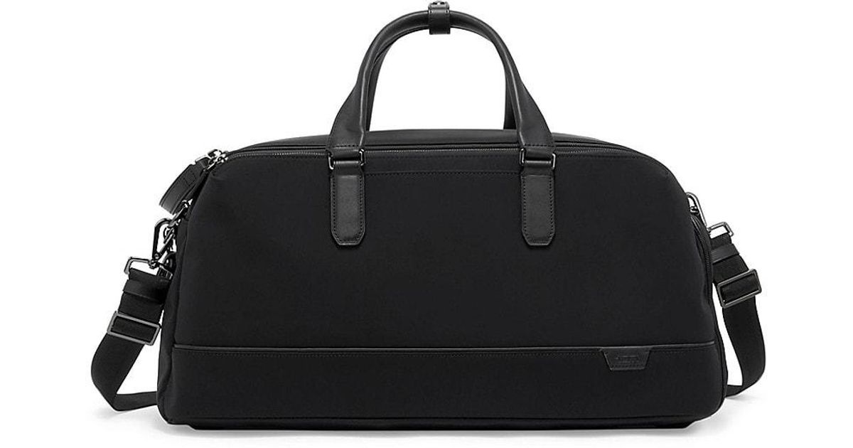 Tumi Port Weekend Duffel Bag in Black for Men | Lyst