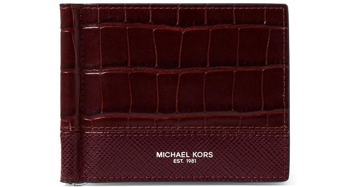 michael kors clip wallet