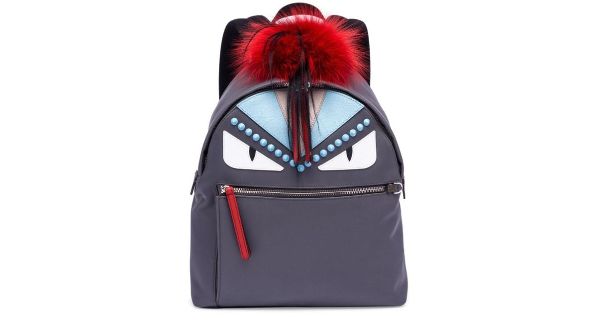 fendi monster mini backpack