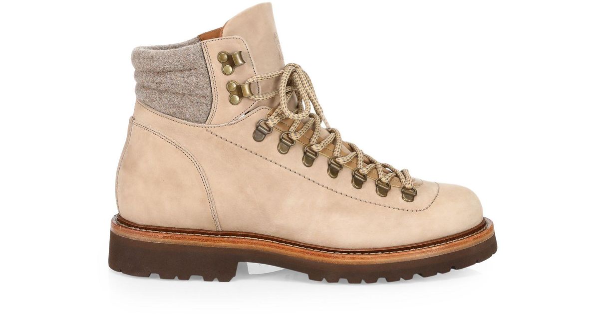 brunello cucinelli hiking boot