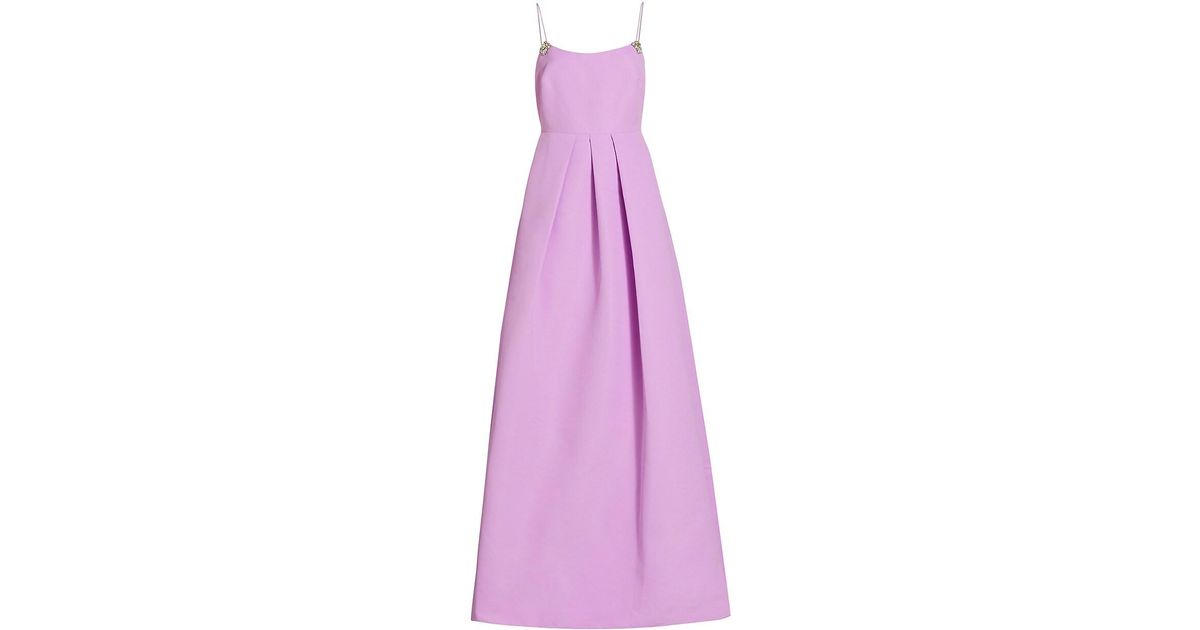 Sachin & Babi Gwen Crystal-embellished Gown in Purple | Lyst