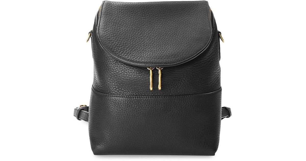 Shinola The Mini Pocket Backpack in Black | Lyst